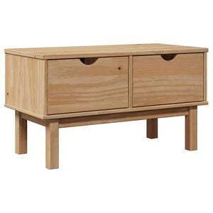 vidaXL Klupa za predsoblje OTTA 80 x 40 x 45 cm od masivne borovine