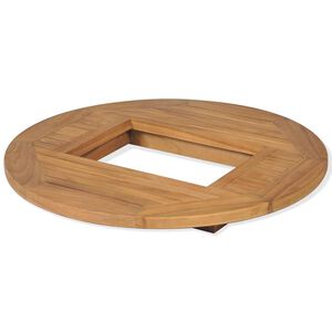 vidaXL Ploča za Pivski Stol od Tikovine 70 cm