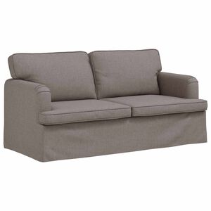vidaXL Sofa Sivo-smeđa 162 x 80 x 85 cm tkanina