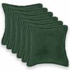 vidaXL Presvlaka za jastuk 6 kom. HOUTEN Tamnozelena 30 x 30 cm Boucl&eacute;