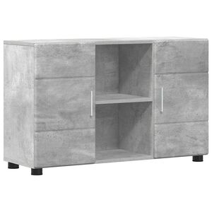 vidaXL Kreveta FLORIN 88,5 x 30,5 x 55,5 cm Betonski sivi