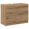 vidaXL Kupaonski ormar s ladicama Umjetnički hrast 78 x 37 x 59 cm