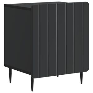 vidaXL Noćni ormar Crna 43 x 34,5 x 52 cm Konstruirano drvo
