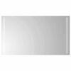 vidaXL LED kupaonsko ogledalo s ogledalom *Transparent*an 70 x 40 cm