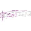 vidaXL TV ormar Siva Sonoma 170.5 x 36 x 30.5 cm Konstruirano drvo