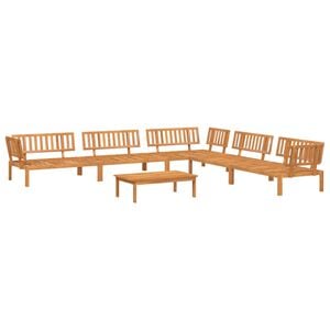 vidaXL 6-dijelni set vrtnih sofa od paleta od masivnog drva bagrema