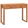 vidaXL Radni stol s 2 ladice 100 x 40 x 75 cm od tikovine
