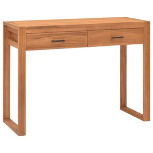 vidaXL Radni stol s 2 ladice 100 x 40 x 75 cm od tikovine