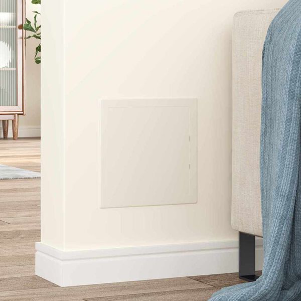 vidaXL Paneli za pristup 2 pcs Bijelo 20 x 20 cm ABS plastika