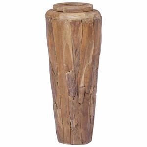 vidaXL Ukrasna vaza 40 x 100 cm od masivne tikovine