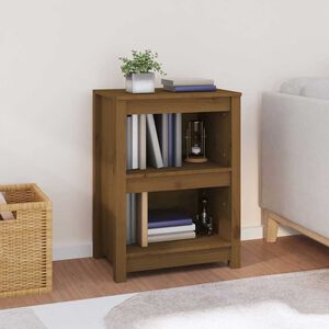 vidaXL Ormarić za knjige boja meda 50 x 35 x 68 cm od masivne borovine