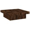 vidaXL Stolić za kavu boja hrasta 90x90x28 cm od konstruiranog drva