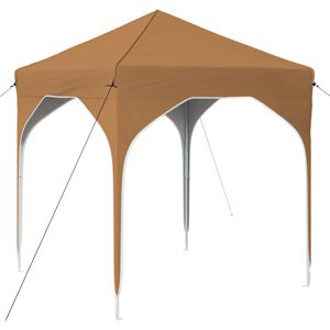 vidaXL Rastezljivi &scaron;ator za zabave 194 x 194 x 245 cm Bež