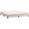 vidaXL Okvir za krevet boja cappuccina 180x200 cm od umjetne kože