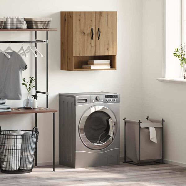 vidaXL Ormar za montažu na zid Zidne Umjetnički hrast 60 x 31 x 70 cm