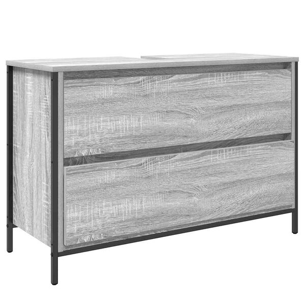 vidaXL Kupaonski ormarić za umivaonik s ladicama 90x34,5x60 cm