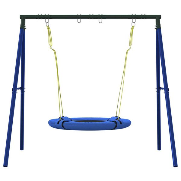 vidaXL Vanjski set s okruglom ljuljačkom