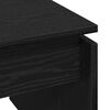 vidaXL Kava Stol Crni hrast 68 x 50 x 38 cm Konstruirano drvo