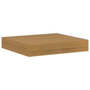 vidaXL Polica na zidu Zidna montaža Bež 23 x 23,5 x 3,8 cm
