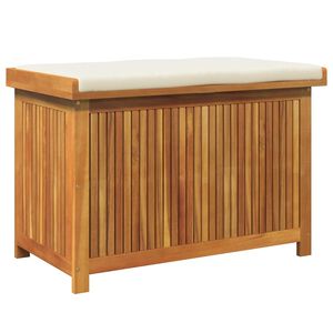 vidaXL Vanjska kutija za jastuke 90x50x60,5 cm masivno drvo bagrema