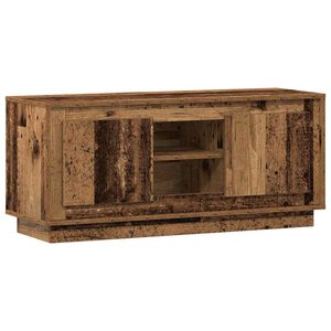 vidaXL TV ormar Staro drvo 102 x 35 x 45 cm Konstruirano drvo