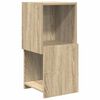 vidaXL Kutni ormarić Sonoma hrast 30,5x30x65cm Konstruirano drvo