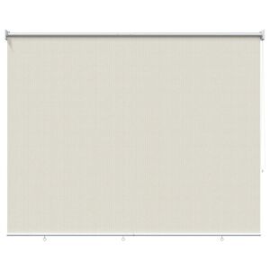 vidaXL Vanjska rolo zavjesa 145 (&Scaron;) x 140 (V) cm krem boje
