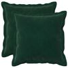 vidaXL Presvlaka za jastuk 2 pcs HOUTEN Tamnozelena 40 x 40 cm Bar&scaron;un