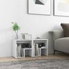 vidaXL Noćni ormarići 2 kom bijeli 40 x 30 x 40 cm konstruirano drvo
