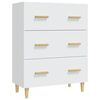 vidaXL Komoda bijela 70 x 34 x 90 cm od konstruiranog drva