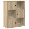 vidaXL Regal za knjige boja hrasta 60x24x76,5 cm od konstruiranog drva