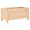 vidaXL Vrtna sadilica 82,5 x 40 x 39 cm od masivne borovine