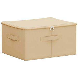 vidaXL Kutija za spremanje Netkana tkanina 43 x 34 x 23 cm 33,6 L Krem