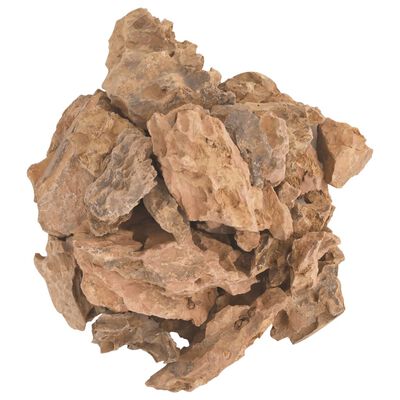 vidaXL Zmajevo kamenje 10 kg smeđe 1 - 10 cm