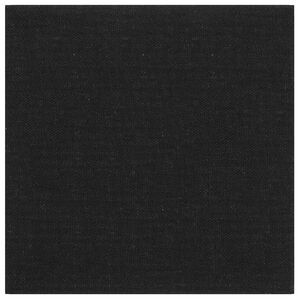 vidaXL Zidna uzglavlja 12 kom. 30 x 30 cm Crna tkanina