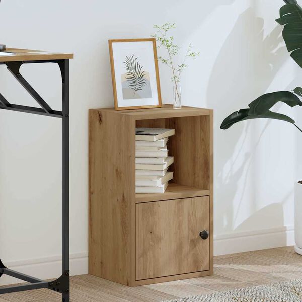 vidaXL Regal za knjige boja hrasta 31x24x52 cm konstruirano drvo