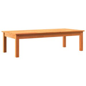 vidaXL Kava Stol Max smeđa 110 x 50 x 30 cm Čvrsto borovo drvo