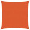 vidaXL Jedro za za&scaron;titu od sunca 160 g/m&sup2; narančasto 2,5 x 2,5 m HDPE