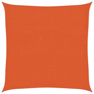 vidaXL Jedro za za&scaron;titu od sunca 160 g/m&sup2; narančasto 2,5 x 2,5 m HDPE