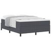 vidaXL Krevet s opruga kutije Tamnosiva 140 x 200 cm Kordura tekstil