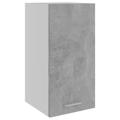 vidaXL Viseći ormarić siva boja betona 29,5x31x60 cm konstruirano drvo