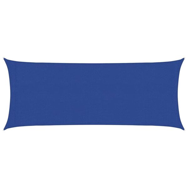 vidaXL Jedro za za&scaron;titu od sunca 160 g/m&sup2; plavo 2 x 4,5 m HDPE