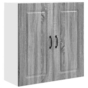 vidaXL Ploča za perilicu posuđa Kalmar Siva Sonoma 80 x 31 x 80 cm