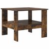 vidaXL Kava Stol Dimljeni hrast 57 x 55 x 45 cm Konstruirano drvo