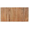 vidaXL Blagovaonski stol crni 180x90x77 cm od masivnog bagremovog drva