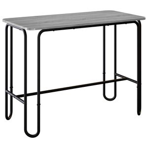 vidaXL Stol za objedovanje 100 x 50 x 75 cm Konstruirano drvo