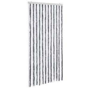 vidaXL Zastor protiv insekata sivo-bijeli 100 x 220 cm &scaron;enil
