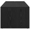 vidaXL Kava Stol Crni hrast 101,5 x 50 x 37 cm Konstruirano drvo