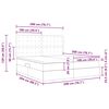 vidaXL Krevet s od storage s madracem Tamno plava 200 x 200 cm Bar&scaron;un