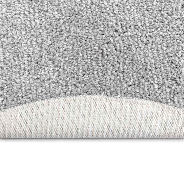 vidaXL Protuklizni Shaggy Tepih Siva 120 x 120 cm PP